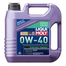LIQUI MOLY 2451/7536 Synthoil Energy 0w40 (4л) Синтетика
