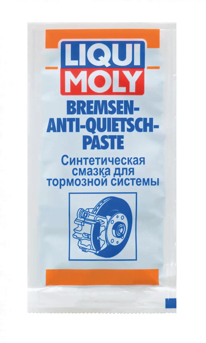 Смазка для тормозной системы синтетическая Bremsen-Anti-Quietsch-Paste LIQUI MOLY 10 мл-0