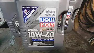 LIQUI MOLY 10W-40 MoS2 1092 - Tylko TEN olej do Twojego silnika - lepszego nie znajdziesz