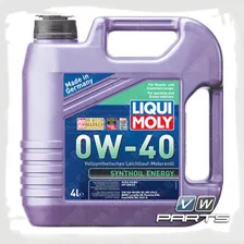 Масло моторное LIQUI MOLY Synthoil Energy (502.00/505.00) 0W40 (4 л.)