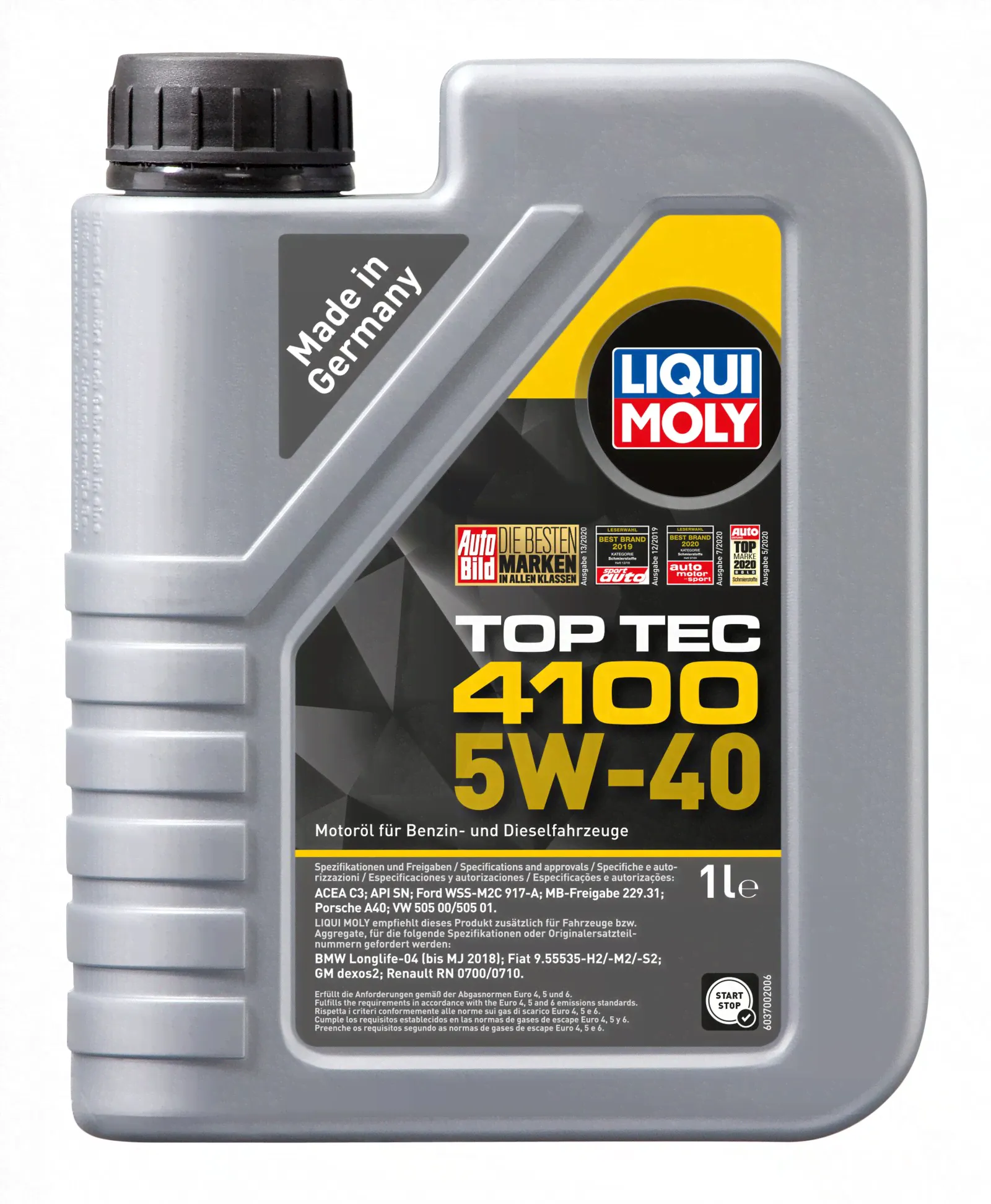 7500 LIQUI MOLY Масло моторное LIQUI MOLY 7500-0