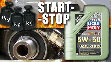Тест моторного масла Liqui Moly Molygen 5W50 Старт-Стоп 100°C