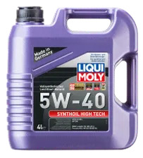 Масло моторное Liqui Moly 5W40 синтетика, 4литра 1915/2194