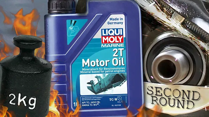 Liqui Moly Marine 2t Насколько эффективно масло защищает двигатель? 2 кг