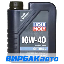 Моторное масло 10W40 LIQUI MOLY OPTIMAL 1л фасованное