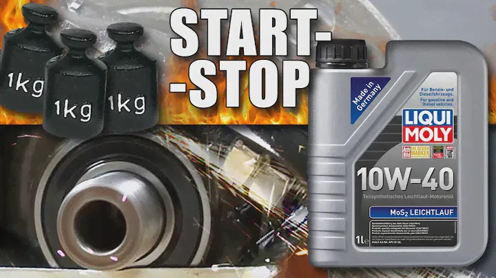 Liqui Moly MoS2 Leichtlauf 10W40 Motoröl Test Start-Stopp 100°C