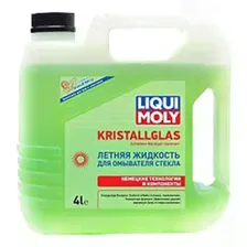 Жидкость для стеклоомывателя Liqui Moly Kristallglas Scheiben Reiniger Sommer летняя лайм-мята зеленая 4 л