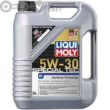 8064 LIQUI MOLY Масло моторное LIQUI MOLY Special Tec F 5W30 5л.-0