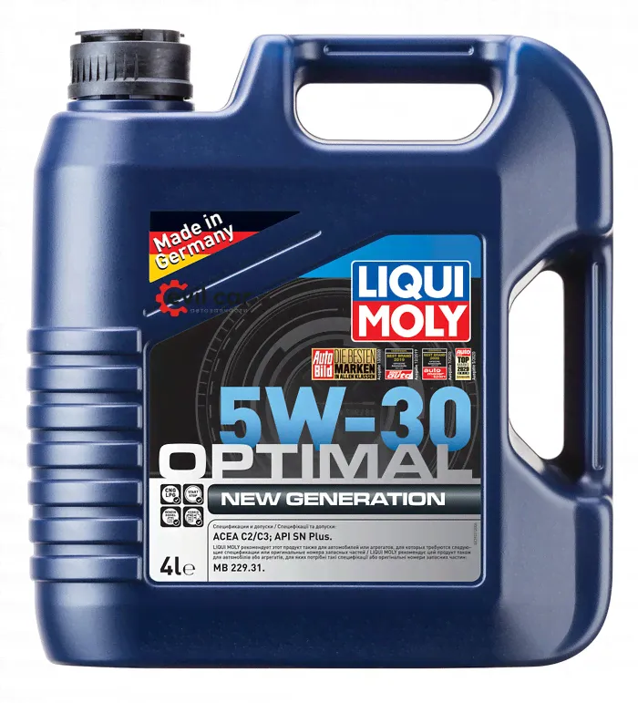 39031 LIQUI MOLY Масло моторное LIQUI MOLY 39031-0